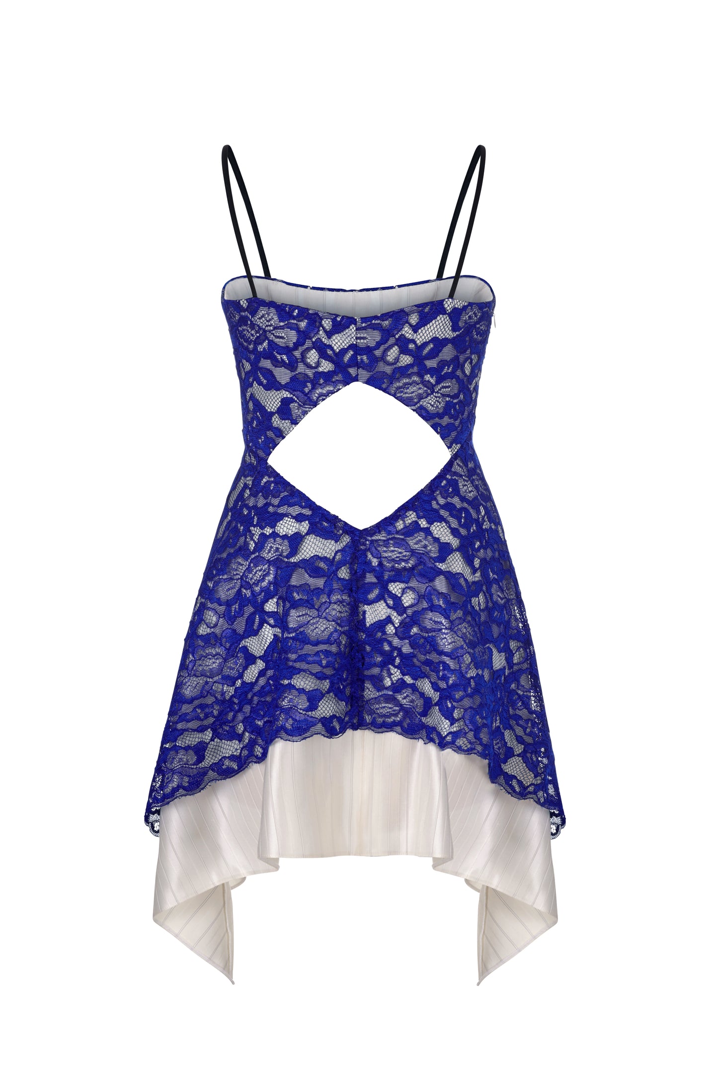 Lace Diamond Mini Dress