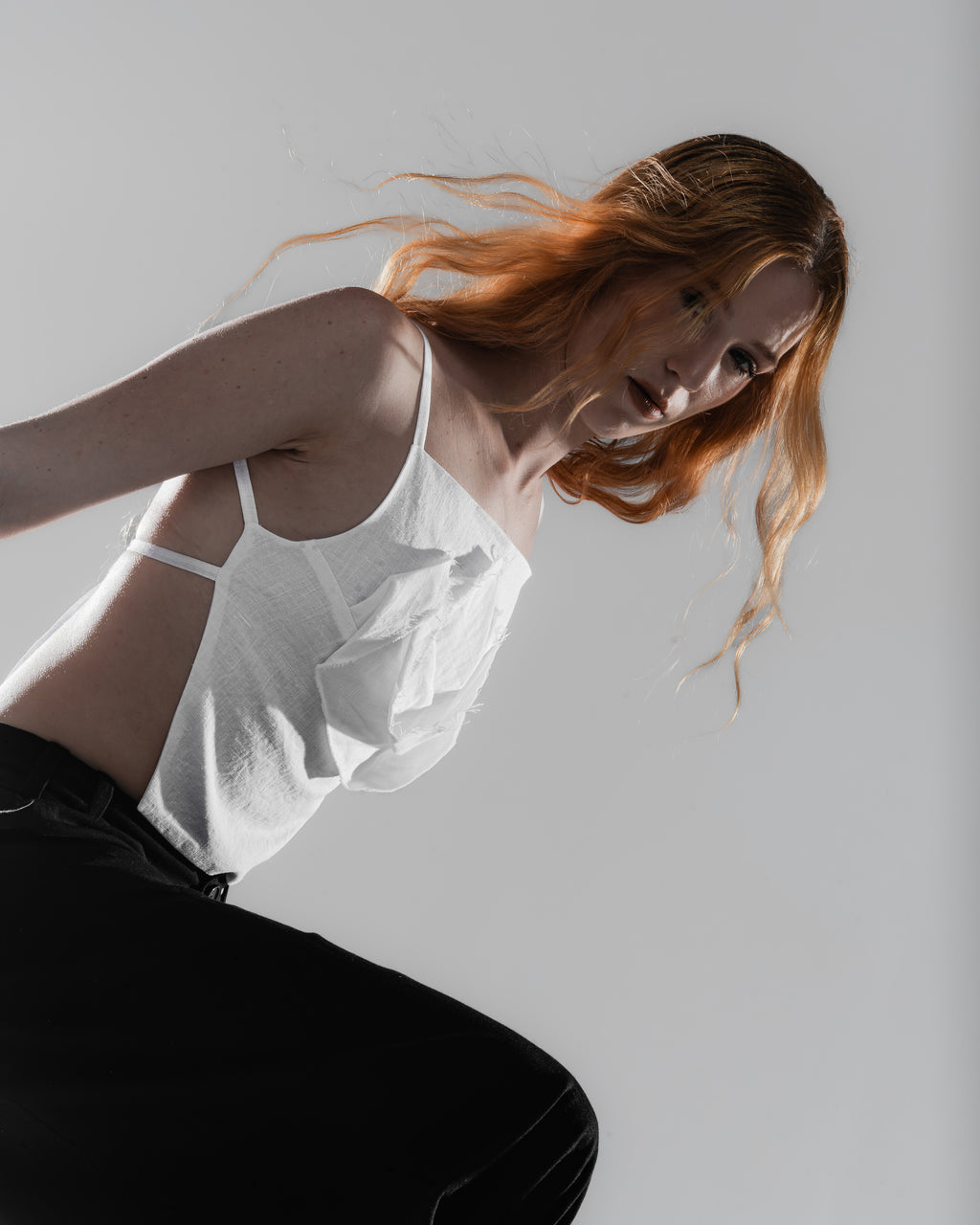 Rose Linen Top