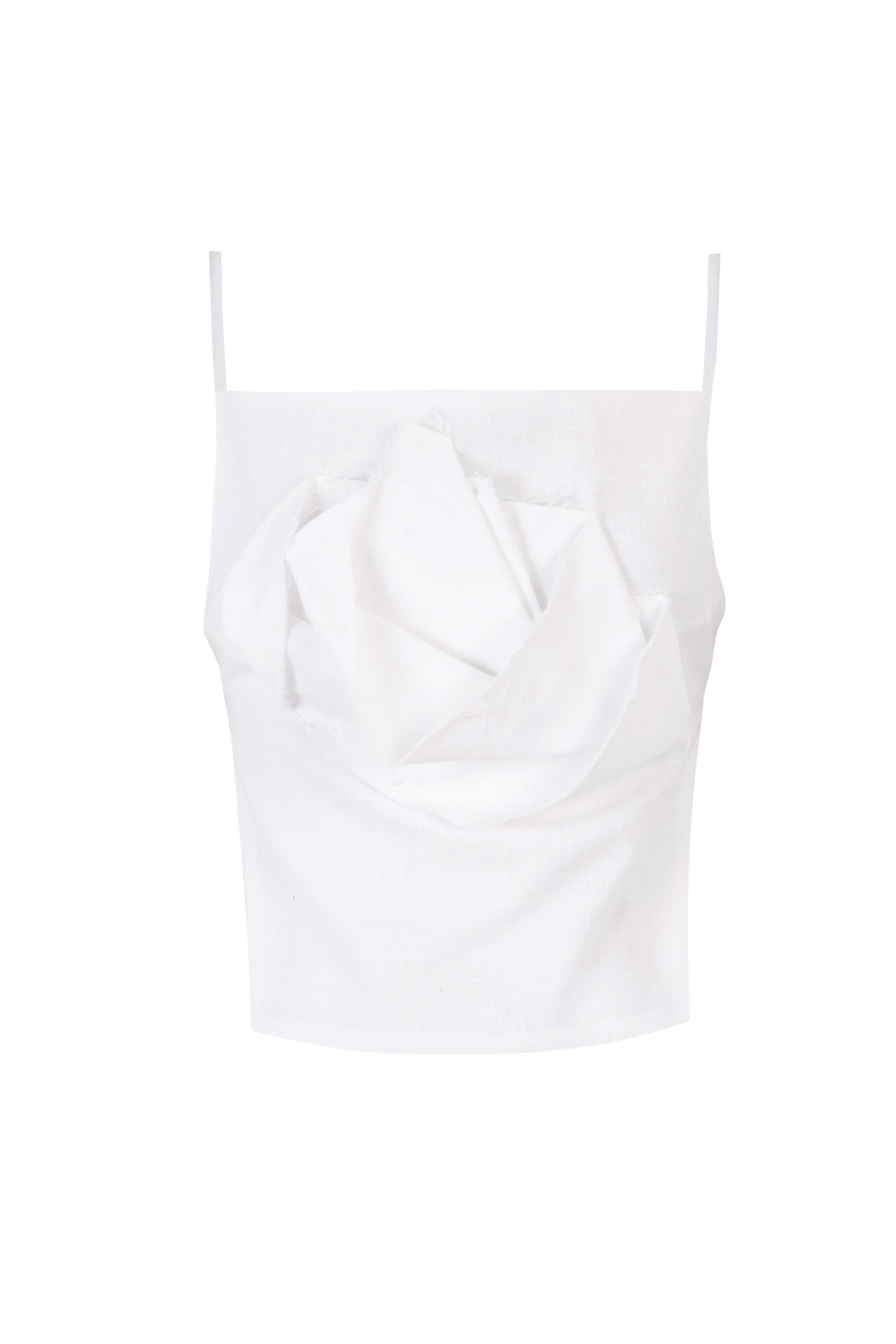 Rose Linen Top
