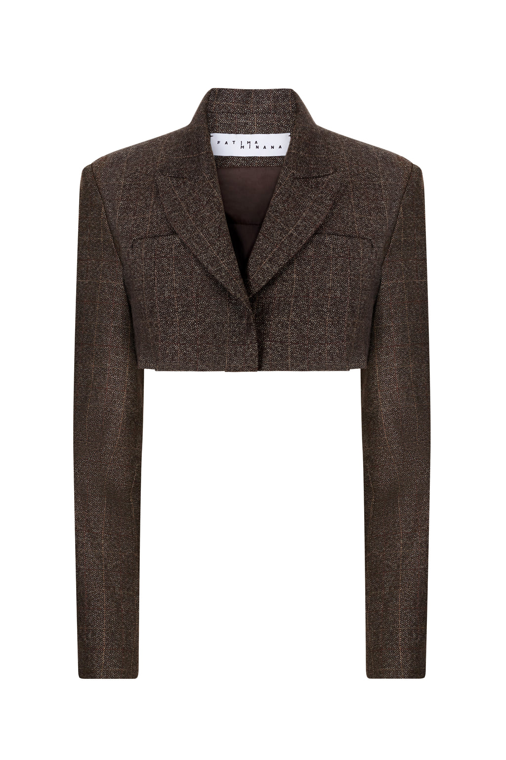 Cropped Tailored Jacket