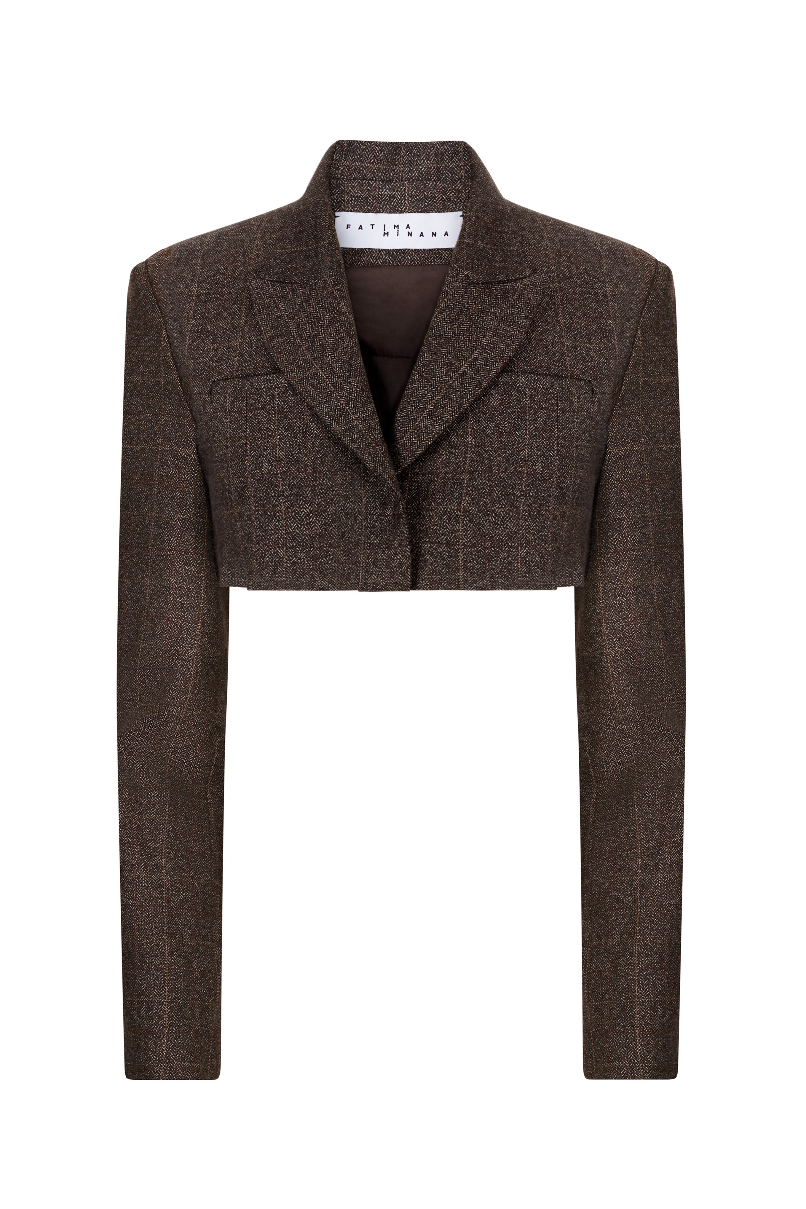 Cropped Tailored Jacket