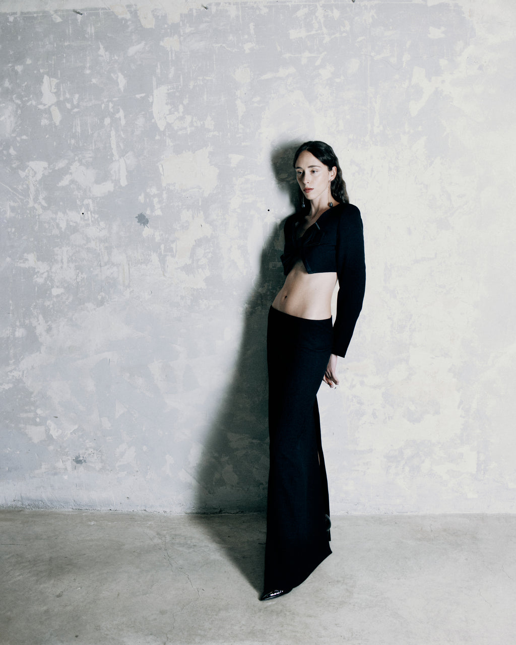 Bow Cropped Jacket